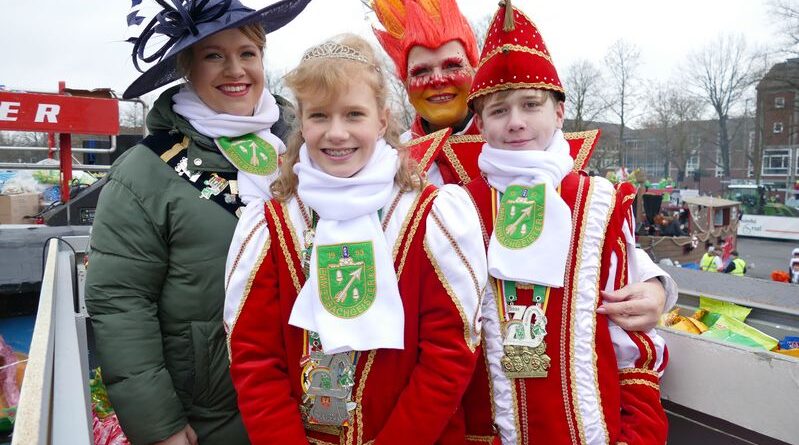 Rosenmontagsumzug in Münster am 12.02.2024